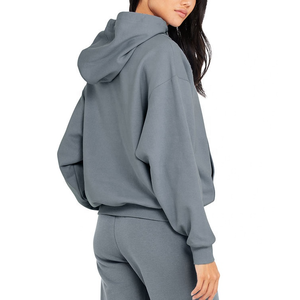 เสื้อฮู้ดสตรีทแวร์ฤดูหนาวแบบสั่งทำพิเศษ คุณภาพสูง ผ้าถักฟลีซ คอตตอน สไตล์เกาหลี ไม่หด ระบายอากาศได้ดี - Product Image 3