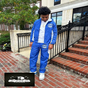 Top Quality Custom Logo Windbreaker Tracksuit Joggers Pants Breathable Hoodie Two Piece Windbreaker Set Tracksuits for <b>Men</b> - Product Image 2