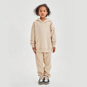 Adolescent Survêtement Survêtements Puff Print Formation Fabricant À Capuche Jogging Costumes Survêtement Fermeture Éclair Automne Sublimation Casual - Product Image 4