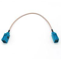 Câble d'extension coaxial RG316 Pigtail universel Fakra Z femelle-femelle pour antenne GPS