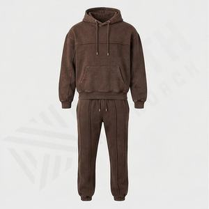 Survêtement pour homme décontracté à capuche, de bonne qualité, personnalisé, en gros, vente chaude, respirant, jogging, manches longues, vêtements de sport pour la salle de sport - Product Image 1