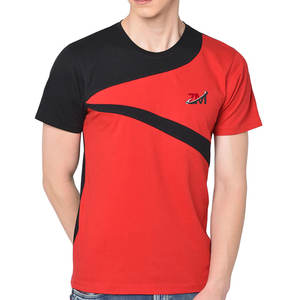 Camiseta de diseño moderno, corte holgado, cuello redondo, 100% algodón, con logo impreso, diferentes colores y diseños, para hombre. - Product Image 1