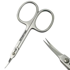 Ciseaux à cuticules en acier inoxydable de qualité supérieure, 3,5 pouces, outil professionnel de manucure et pédicure pour salon de beauté - Product Image 4