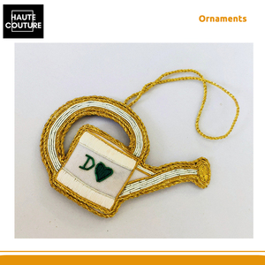 Adornos Navideños Colgantes Hechos a Mano de 11 cm de Ancho, Personalizables, Regadera para Plantas, Decoración Navideña - Product Image 4