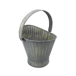 Maceta de carbón de hierro de nuevo diseño con mango, piedra gris fresca, utilizable para el hogar, macetas y macetas decorativas para jardinería - Product Image 1