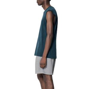 Débardeur décontracté sans manches pour homme, haute qualité, séchage rapide, respirant, écologique, 100 % coton, service OEM, prix usine - Product Image 3