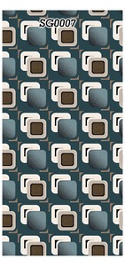 ผ้าโพลีเอสเตอร์พิมพ์ลายขี้ผึ้งแอฟริกันมี100% กว้าง58นิ้วสำหรับเสื้อผ้าผ้าจีบ - Product Image 6