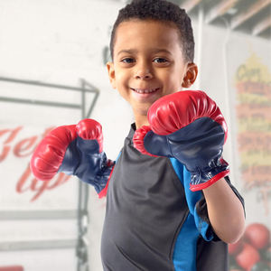 Heavy Boxing Use Home Fitness Hook Hanging Kick Punching Bag Boxing Gloves For Kids Training Fight Karate <b>Punch</b> Sand Bag - Product Image 4