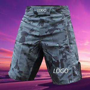 Shorts de sport personnalisés pour hommes, sublimés, pour entraînement de compression, MMA imprimés, shorts MMA personnalisés, vêtements de combat de qualité - Product Image 3