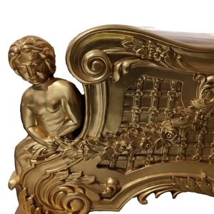 Lit à baldaquin de luxe en bois de mahogany massif sculpté à la main de style victorien royal, qualité export, pour palais, villa, hôtel, chambre à coucher, taille Queen - Product Image 5