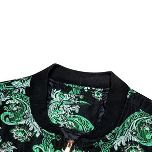 Veste bomber pour homme sur mesure en gros, design unique avec laine et duvet, qualité supérieure, polyester solide, résistant aux taches, veste d'extérieur - Product Image 2