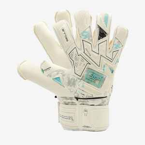 Guantes de portero de fútbol de ajuste personalizado de alta calidad, agarre de látex de cuero cómodo para deportes al aire libre, venta al por mayor - Product Image 1