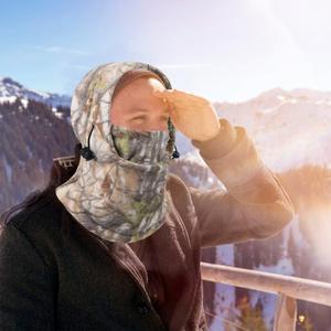RTS Winter Outdoor Windproof Soft Neck Warm Full for Motorcycle Cycling Riding Fleece Balaclava Ski <b>Mask</b> Hood DDP Shipping - Product Image 5