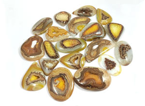 Ónix natural drusa suelto, cabujón de formas mixtas, piedra preciosa curativa para la fabricación de joyas de plata - Product Image 2