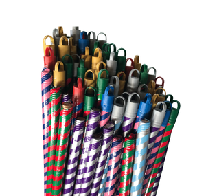 แท่งไม้ธรรมชาติสำหรับการเดินทางไม้กวาดทำจากพีวีซีขนาด120x2.2ซม. สำหรับทำความสะอาดคุณภาพสูง - Product Image 1