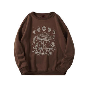 เสื้อสเวตเตอร์พิมพ์ลายของผู้หญิงสำหรับฤดูหนาวพร้อมโลโก้และสีเขียนตามต้องการสำหรับ2024ฤดูหนาว - Product Image 4