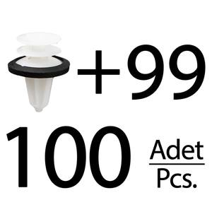 Clip de fixation de garniture de porte pour Ford Transit Connect, Explorer - 100 pièces - Product Image 1