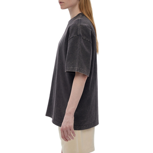 T-shirt en coton épais et surdimensionné 260 GSM, style Hip Hop, respirant et infroissable - Product Image 5