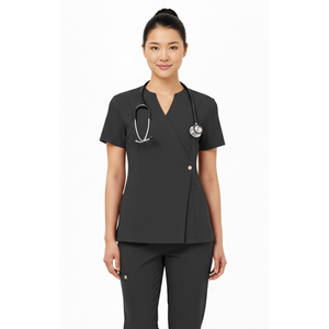 Trendy Look Unisex Jogger Scrub Pant Tela de fácil cuidado Medical Scrubs Sets Bordado Logo 280Gsm Mezcla de algodón Hospital Scrubs - Product Image 1