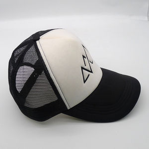 Chapeau de camionneur éponge 5 panneaux de qualité fine broderie personnalisée casquette de Baseball unisexe réglable maille dos Hip Hop Performance décontractée - Product Image 4