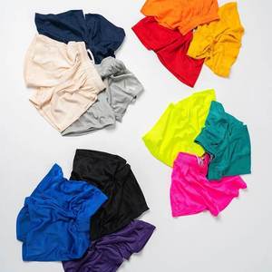 Short de jogging écologique de conception personnalisée Sports d'été Plus Size Mid Elastic Waist Solid Color Mesh Shorts Sublimation Blank - Product Image 4