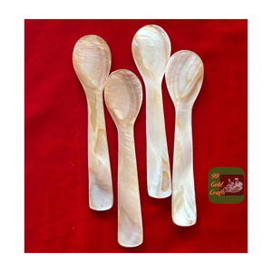 WHOLESALE NATUTAL SHELL <b>SPOON</b> FOR CAVIAR FOR COFFEE ECO FRIENDLY HANDMADE SUSTAINABLE KITCHEN ACCESSORY - Product Image 5