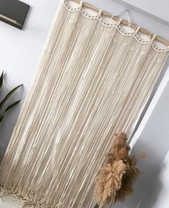 Handmade Macrame Customization <b>Curtain</b>, Wall Hanging <b>Curtain</b> - Product Image 1