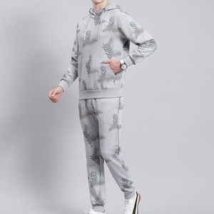 Survêtement de sport décontracté à capuche pour homme, coupe-vent, 100% coton, haute qualité, vente en gros, nouveau design personnalisé pour la saison hivernale - Product Image 2