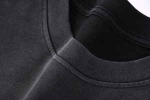 Camisetas de lavado ácido desgastadas Vintage para hombre, camiseta de manga corta de tela doble, ropa usada con estampado de algodón 100% personalizado en stock - Product Image 2