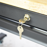 Banc de travail convertible en gros, hauteur réglable 132 cm, moderne, silencieux, pour atelier mécanique, garage, industrie