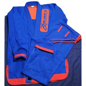 2025 OEM Arts Martiaux Porter Jiu Jitsu Brésilien Gi 100% Coton Perle Armure 450gsm BJJ Uniforme pour la Formation Professionnelle - Product Image 3