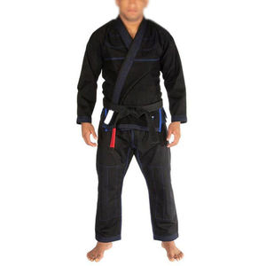 Nuevo blanco BJJ Karate Judo uniforme 100% algodón elástico transpirable tela ligera para adultos hombres - Product Image 1