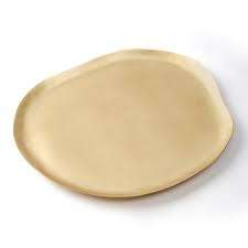 Bandeja de almacenamiento de latón para servir, cocina, nuevas creaciones, accesorios, artículos de mesa, precio al por mayor para el hogar, boda, restaurante, bandeja para servir - Product Image 3