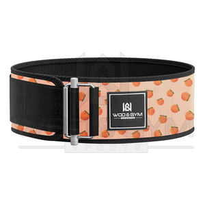 Cinturón de gimnasio para levantamiento de pesas, sublimación profesional, entrenamiento de fuerza, logotipo personalizado, cinturones autoblocantes de nailon Unisex - Product Image 5