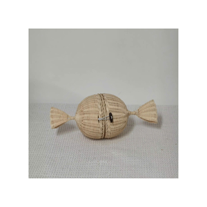 Adornos navideños Decoraciones de mimbre Rústico Boho Farmhouse Sostenible Único Reno Estrellas Adorno Colgante X-mas Decoración Ratán - Product Image 4