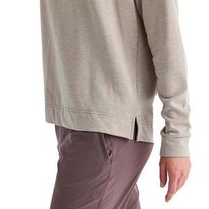 Sweatshirts pour femmes en coton à épaules tombantes Sweatshirt surdimensionné uni vierge personnalisé de haute qualité pour les femmes - Product Image 3