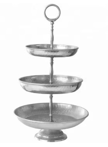 Soporte de aluminio para pasteles 30 cm Precio más bajo y calidad más barata HECHO por DISEÑOS ELEGANTES - Product Image 2