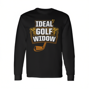 Camiseta de manga larga Ideal Golf Widow para amantes del golf, ropa informal para mujer - Product Image 2