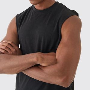 OEM ODM Custom Logo Plain Breathable Mens Patchwork <b>Mesh</b> Muscle Running Fitness Gym Tank <b>Top</b> - Product Image 3