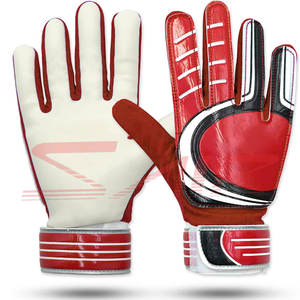 Gants de gardien de but de football respirants professionnels gants de football en cuir de protection personnalisés matériau respirant personnalisé - Product Image 6