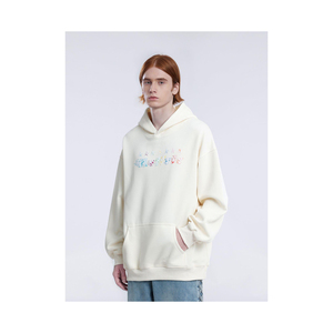 ขายส่ง streetwear เฮฟวี่เวทเสื้อกันหนาวหมวกขนาดใหญ่ไม่มีเชือกล้างวินเทจกรดล้างบุรุษเสื้อฮู้ด - Product Image 6