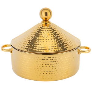 Stylish modern stainless steel hot pot chapati rice box keeps <b>food</b> <b>warm</b> & fresh casserole cookware home kitchen restaurant 2025 - Product Image 1