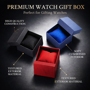 Factory Wholesale <strong>Watch</strong> Box Hot Selling Paper Black the Box for the <strong>Watch</strong> - Product Image 2