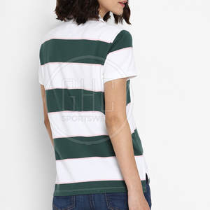 Algodón de mujer transpirable ligero de alta calidad para Polos Moda de verano ecológica en stock Hecho en - Product Image 5