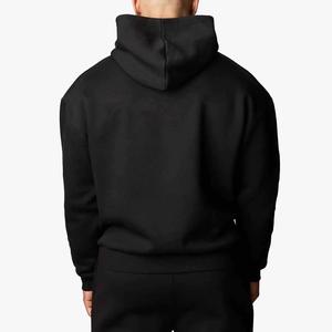 Sudadera de talla grande para hombre, sudaderas con capucha, Jersey, sudaderas con capucha de lana, sudaderas con capucha en blanco de gran tamaño, logotipo personalizado básico, mezcla de algodón - Product Image 2