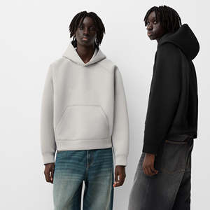 High Quality Polyester/Cotton <b>Fleece</b> Digital Printing Breathable Autumn Eco-Friendly Oversized Zipper-Up <b>Hoodie</b> for <b>Men</b> - Product Image 2