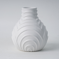 Vase à fleurs Direct d'usine Nouveau design Pots à bonsaï Céramique émaillée Décoration de la maison Pots de plantes en gros Pots de fleurs