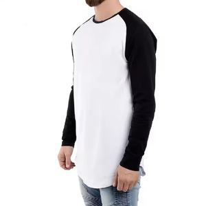 Meilleur sweat-shirt de style de rue pour hommes à la mode de haute qualité 100% coton noir gris manches régulières Baseball palangre surdimensionné pour - Product Image 6