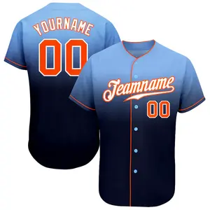 Maillot de baseball de compression unisexe de qualité supérieure avec impression personnalisée et sublimation du logo de l'équipe vêtements de sport en option grande taille - Product Image 6