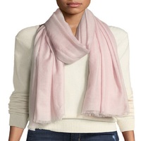100% châle en laine de cachemire motif à pois élégant écharpe longue de luxe avec conception de logo personnalisé meilleur prix pour hommes femmes filles